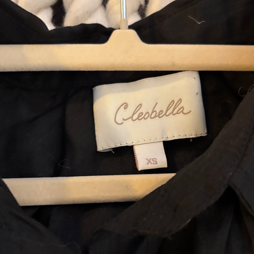Cleobella Black Button Down Shirt - image 7